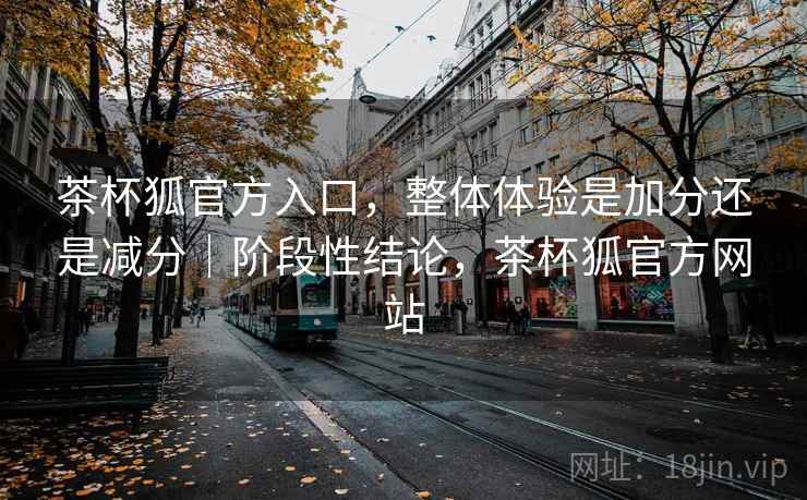 茶杯狐官方入口，整体体验是加分还是减分｜阶段性结论，茶杯狐官方网站