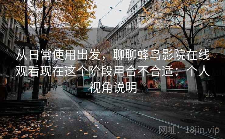 从日常使用出发，聊聊蜂鸟影院在线观看现在这个阶段用合不合适：个人视角说明