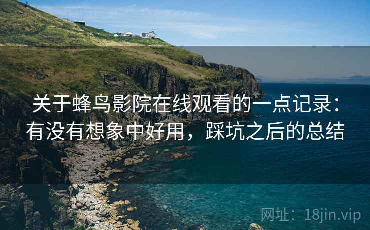 关于蜂鸟影院在线观看的一点记录：有没有想象中好用，踩坑之后的总结